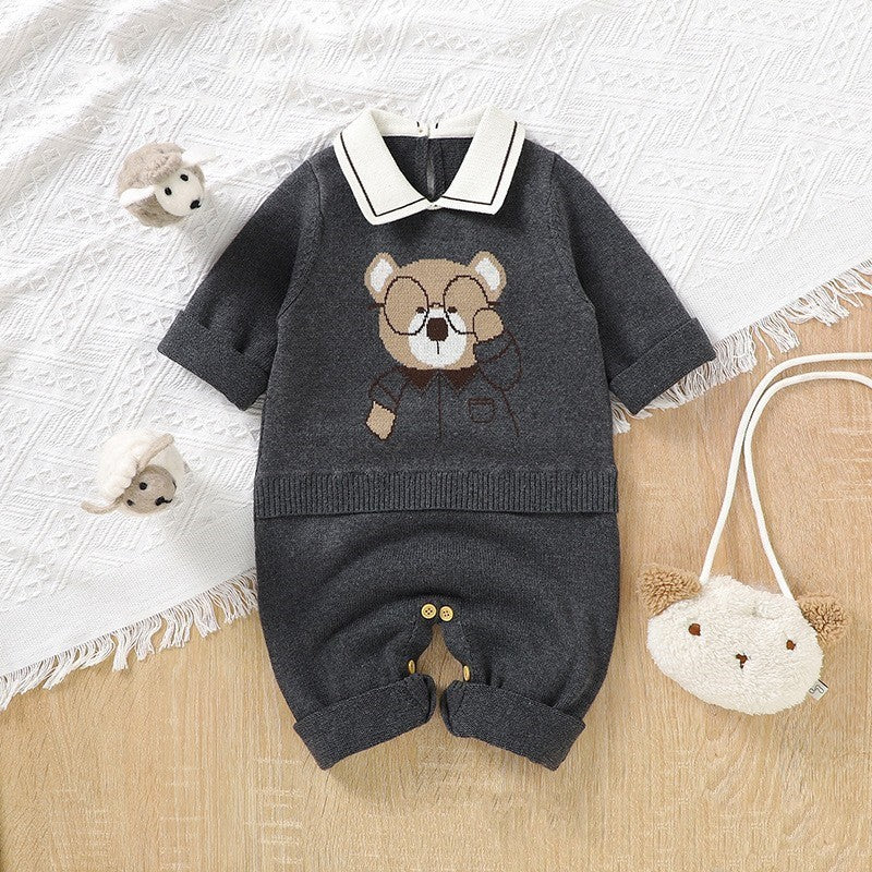 Baby's Canela's Bear Knitted Mono