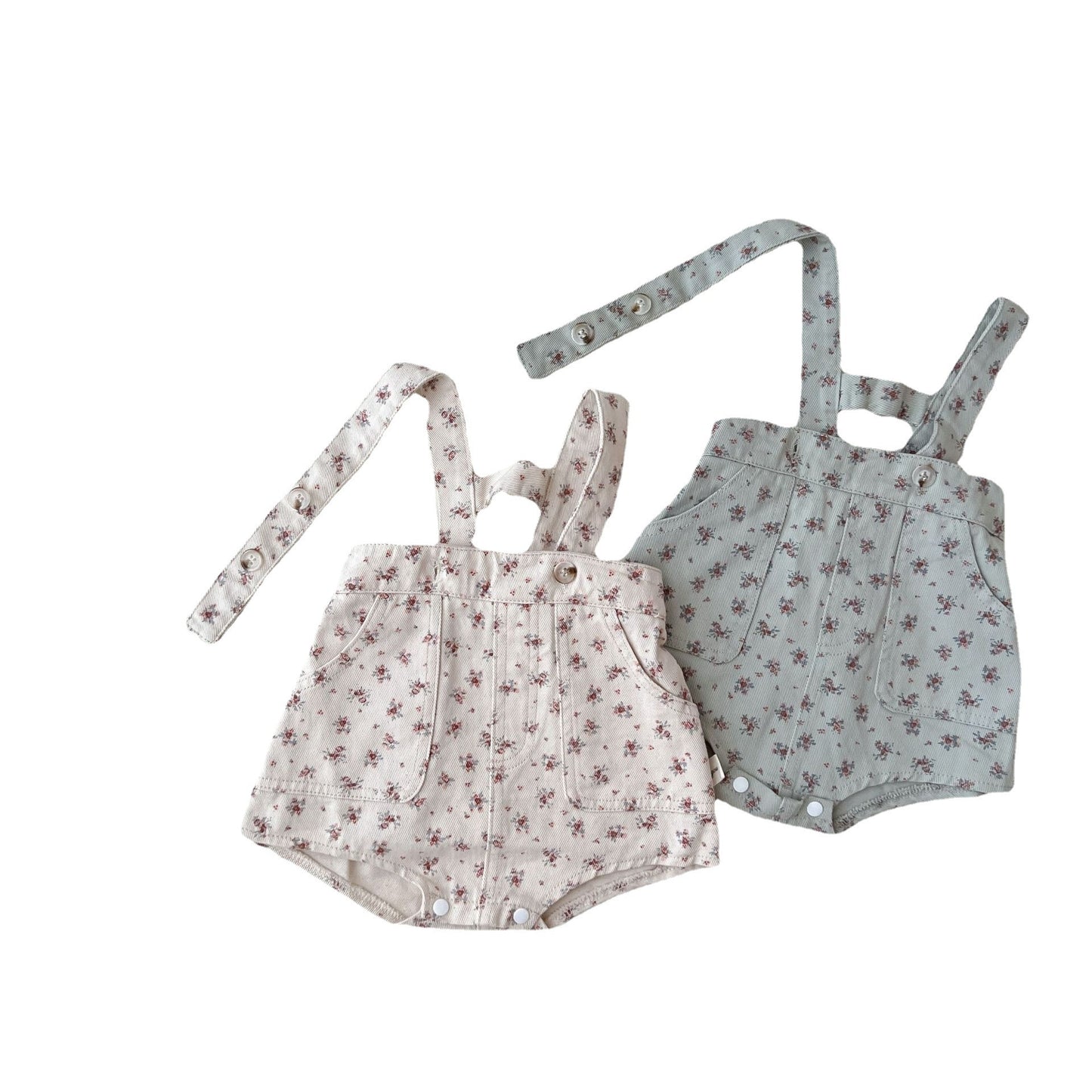 Baby's Canela's Autumn Denim Overalls