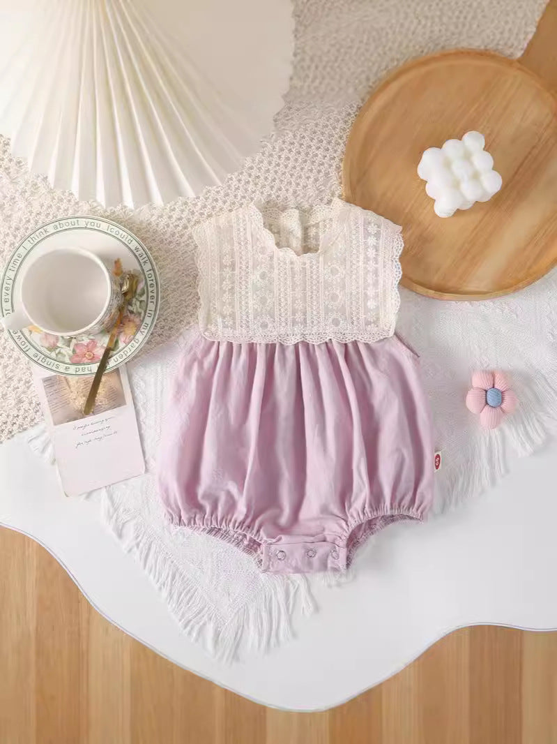 Baby's Canela's Romantic Romper