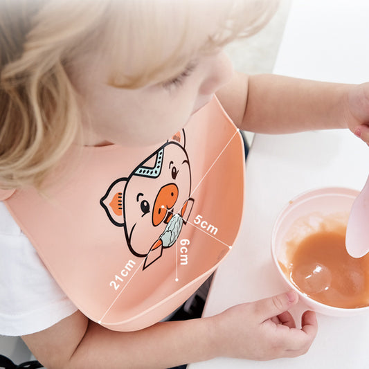 Baby's Canela's Waterproof Bibs Silicone