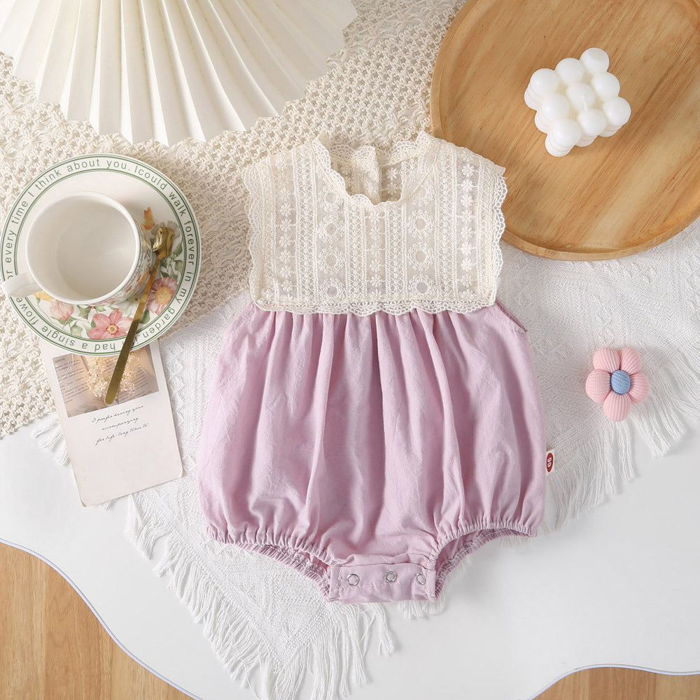 Baby's Canela's Romantic Romper