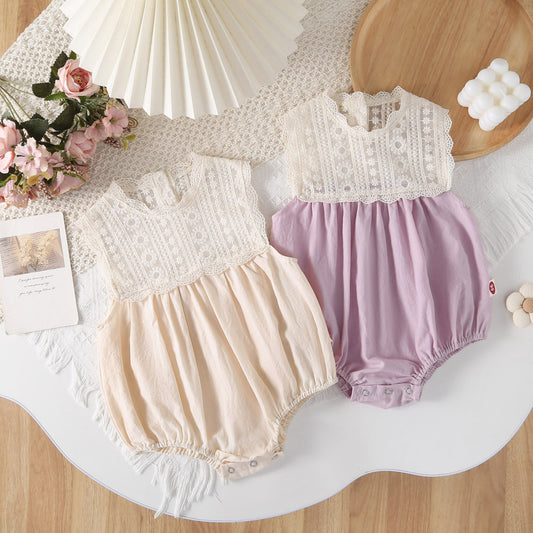 Baby's Canela's Romantic Romper