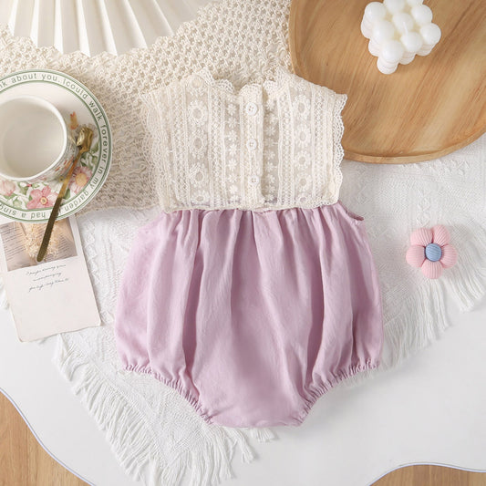 Baby's Canela's Romantic Romper