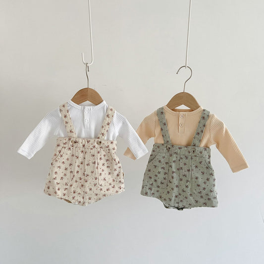 Baby's Canela's Autumn Denim Overalls