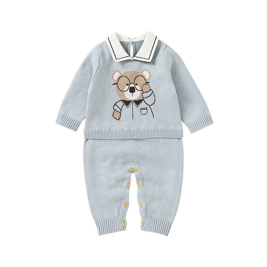Baby's Canela's Bear Knitted Mono